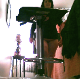 This exclusive, original content posted by one of our users features his wife, Trina, as she takes a shit and piss off the side of a bar stool and shows us her product. Presented in 720P HD. 4 minutes.